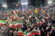 هم‌صدایی ملت گرگان در شب خونخواهی؛ سرود «ای ایران» طنین‌انداز شد