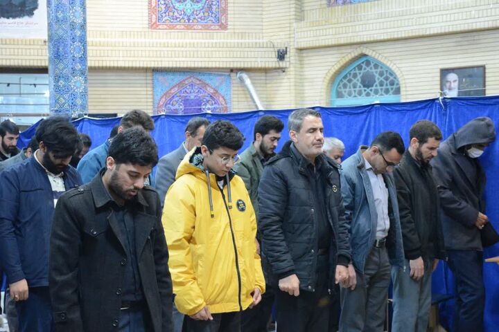 حال و هوای دوشنبه‌های شهدایی در مسجد امام هادی (ع) شهرک منظریه