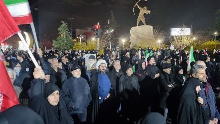 مسجدی که میدان‌دار تجمعات شب‌های جنگ در محله جردن است