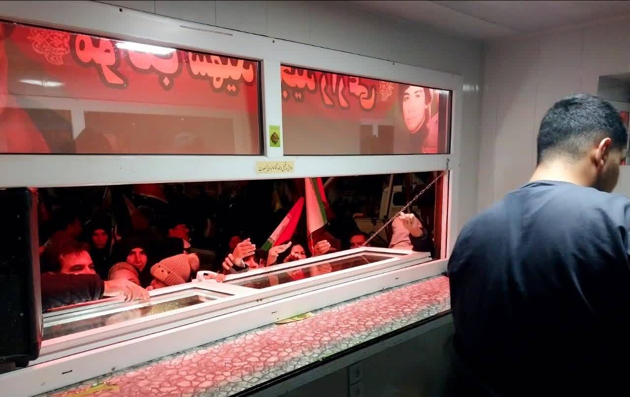 برپایی موکب‌های مردمی «نحن منتقمون» در کرمانشاه با حمایت مسجد و پایگاه بسیج