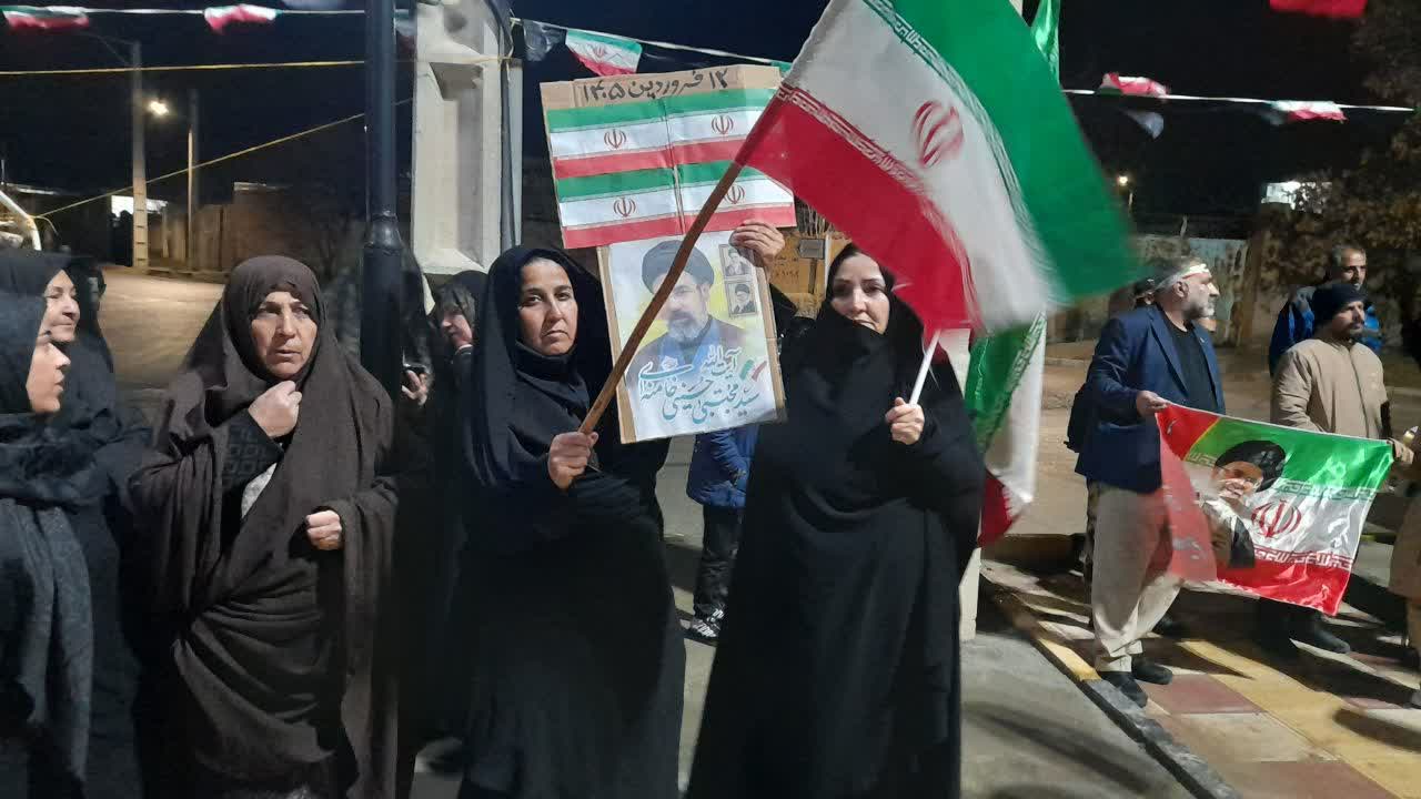 حضور پرشور کانون شهدای یونس در تجلی اقتدار انقلاب اسلامی