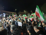 صحنه‌های همدلی کردستانی‌ها در حمایت از وطن در شب تولد جمهوری اسلامی ایران