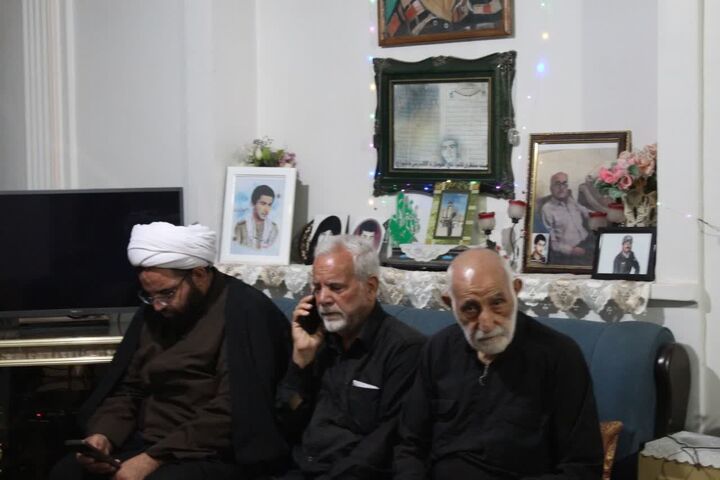 تکریم و عیادت از خانواده شهیدی که مخترع صنایع برودتی بود
