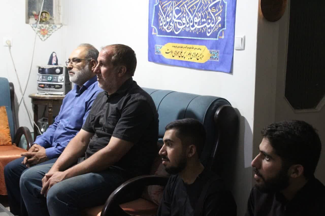 تکریم و عیادت از خانواده شهیدی که مخترع صنایع برودتی بود