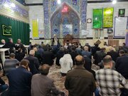 دیدار نوروزی خادمان مسجد حضرت ابوالفضل(ع) با خانواده شهدای کوی کارمندان جنوبی کرج