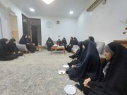 دیدار خواهران مسجدی دهستان تازیان با خانواده شهید کیانوش حیدری در قالب پویش «اول خانواده شهدا»