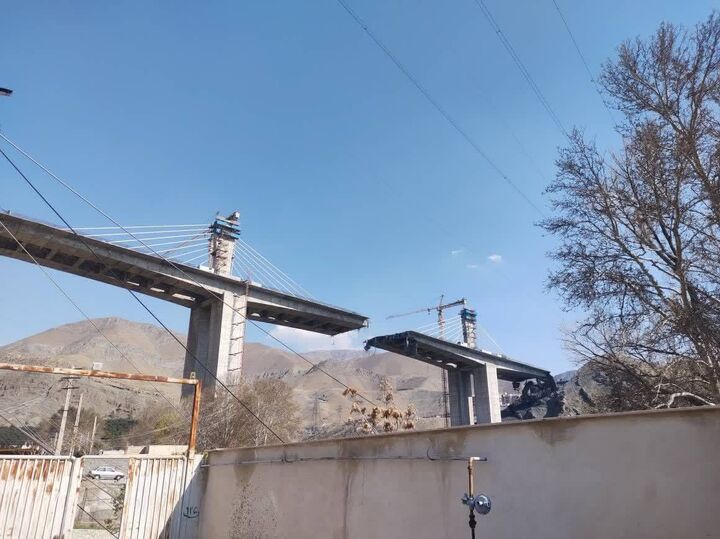 پل b۱، در کرج مورد هدف آمریکا و اسرائیل قرار گرفت