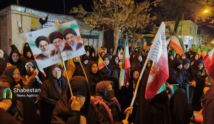 سی و سومین شب اقتدار در زادگاه سردار دل‌ها