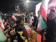 وداع مردم بیرجند با شهید پاسدار «رضا اورادی»