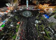 از رشت تا پاکستان با شعار آمریکا مُوردا باد!