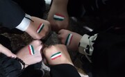 هنرنمایی دختران کانون مفلحون مشهدالرضا(ع) در جنگ خیابانی