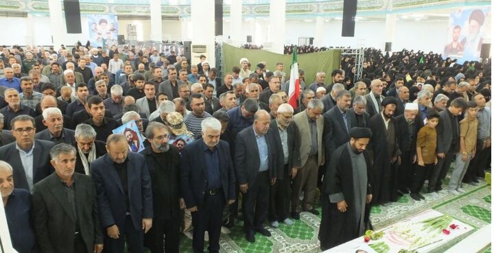 فعالان فرهنگی شهید گچساران باشکوه تشییع شد