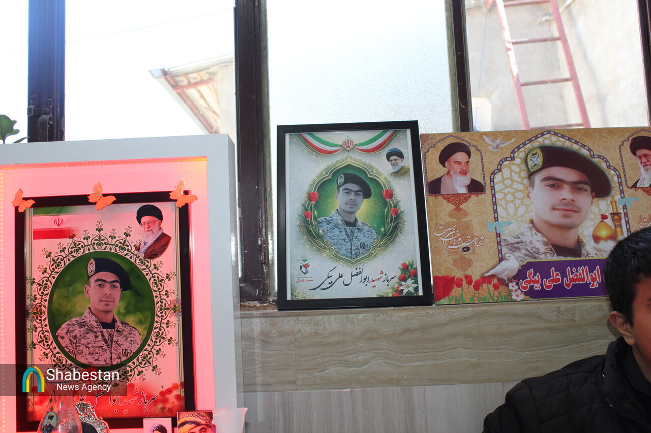 دیدار اعضای ستاد استان با خانواده‌های شهدای جنگ تحمیلی شهرستان بن