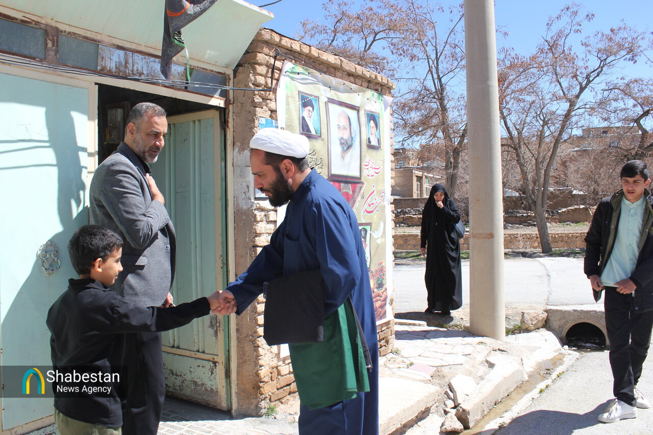 دیدار اعضای ستاد استان با خانواده‌های شهدای جنگ تحمیلی شهرستان بن