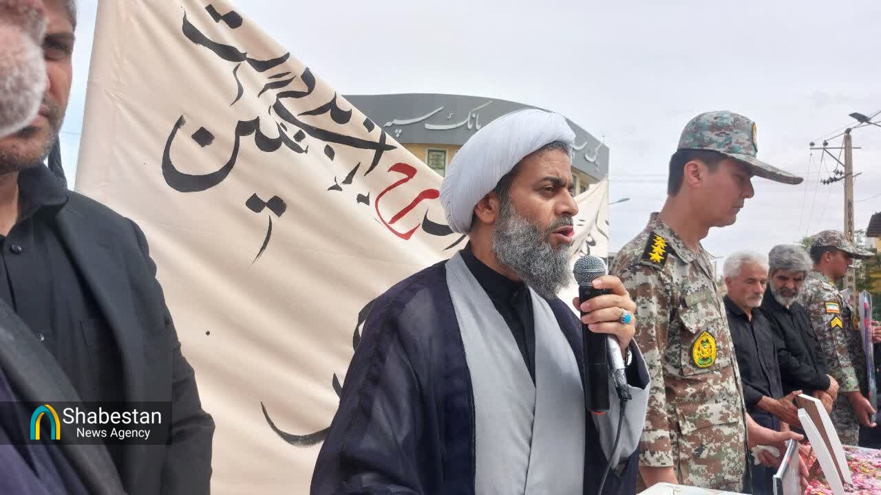 بشرویه میزبان تشییع پیکر مطهر شهید«علی اصغر حسینی»