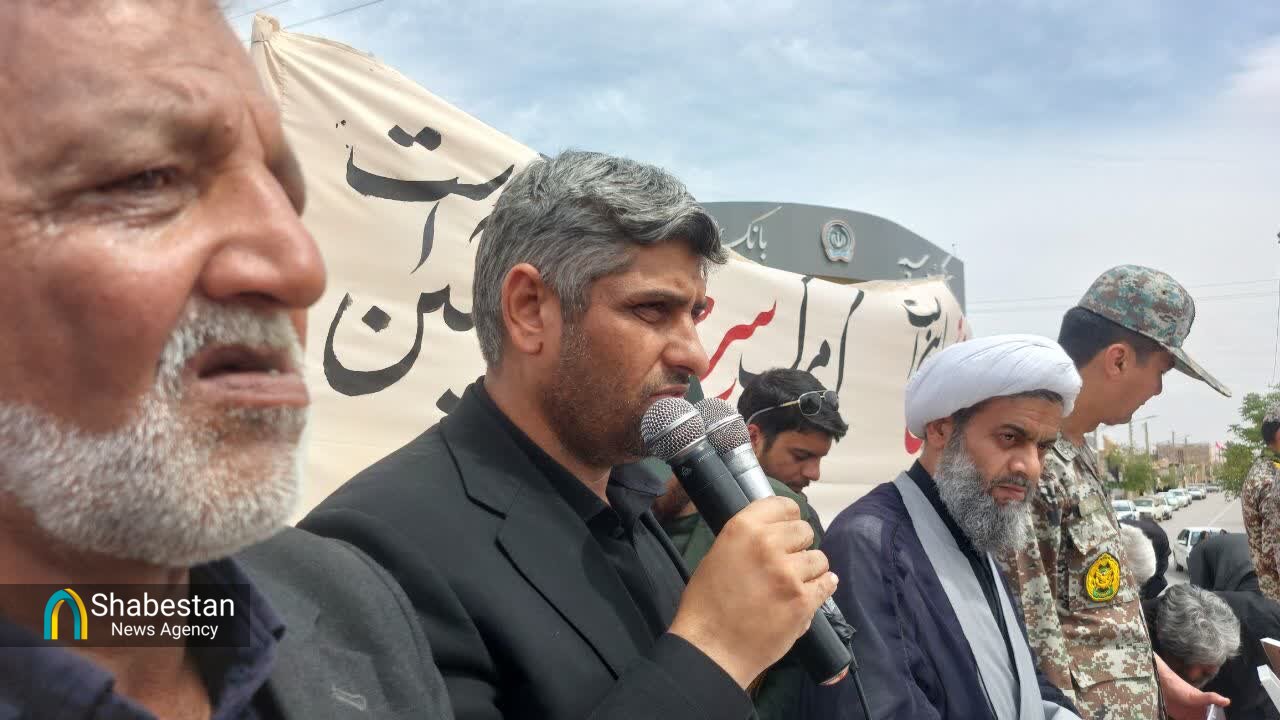 بشرویه میزبان تشییع پیکر مطهر شهید«علی اصغر حسینی»