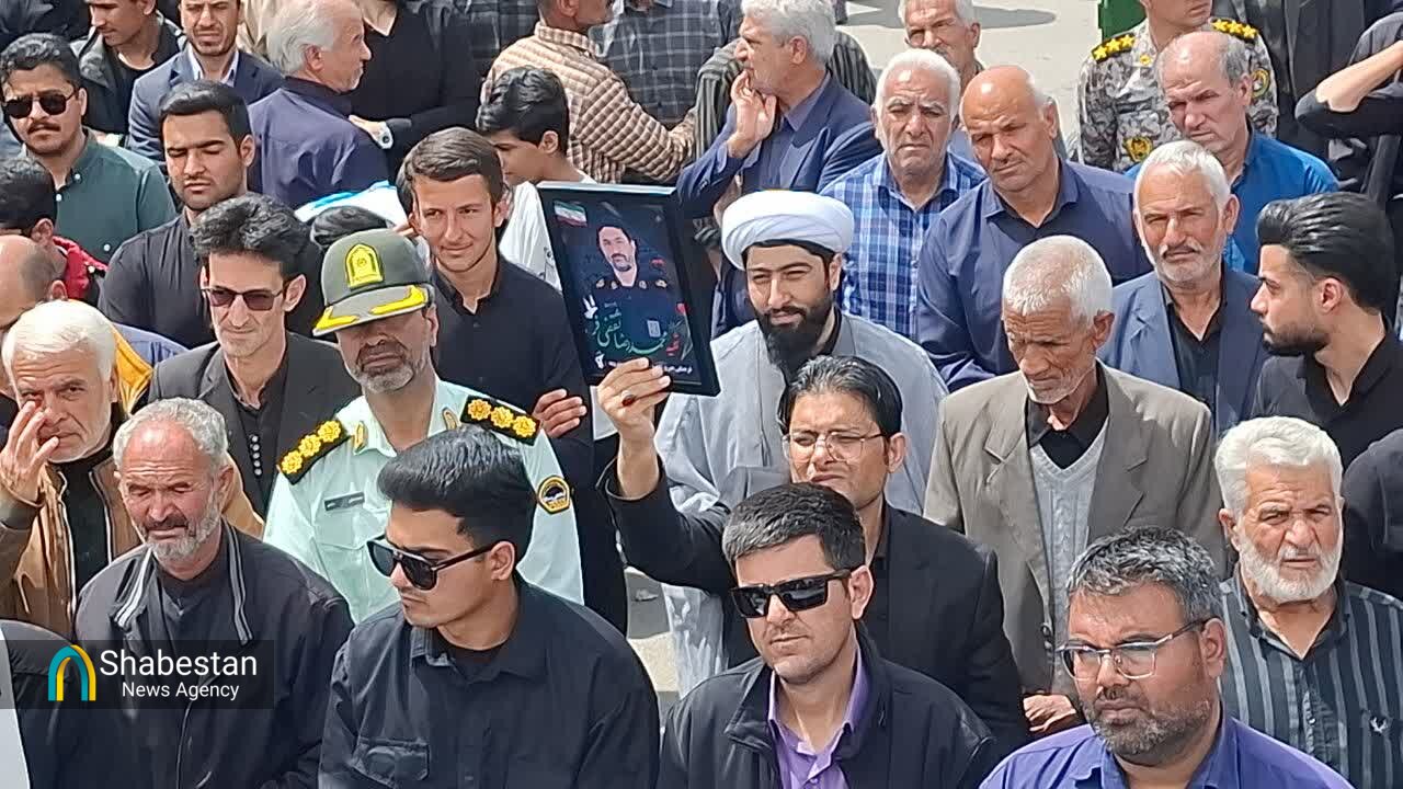 بشرویه میزبان تشییع پیکر مطهر شهید«علی اصغر حسینی»