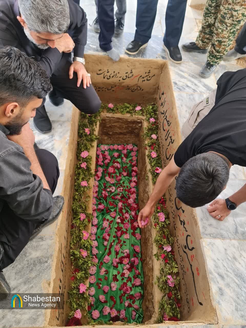 بشرویه میزبان تشییع پیکر مطهر شهید«علی اصغر حسینی»