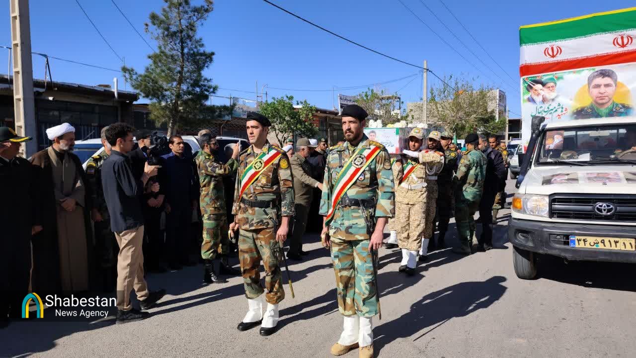 تشییع شهید جنگ رمضان«هاشم میری بقال» در زیرکوه