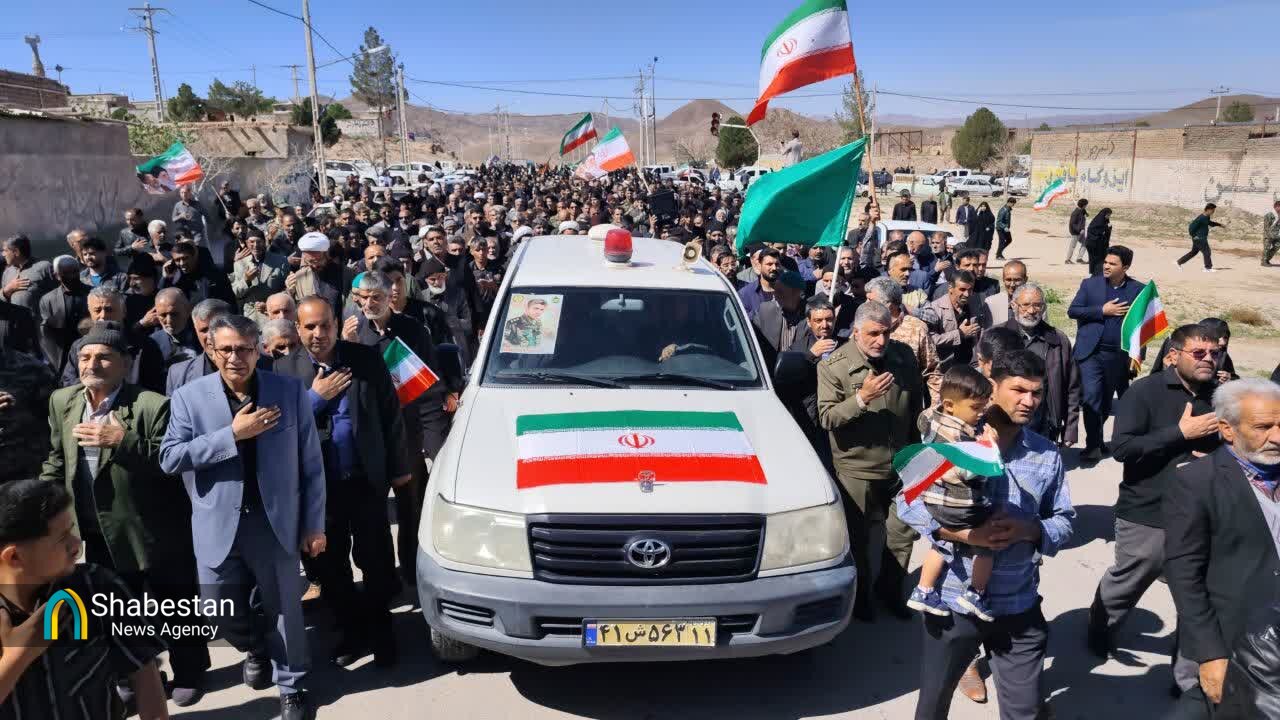 تشییع شهید جنگ رمضان«هاشم میری بقال» در زیرکوه