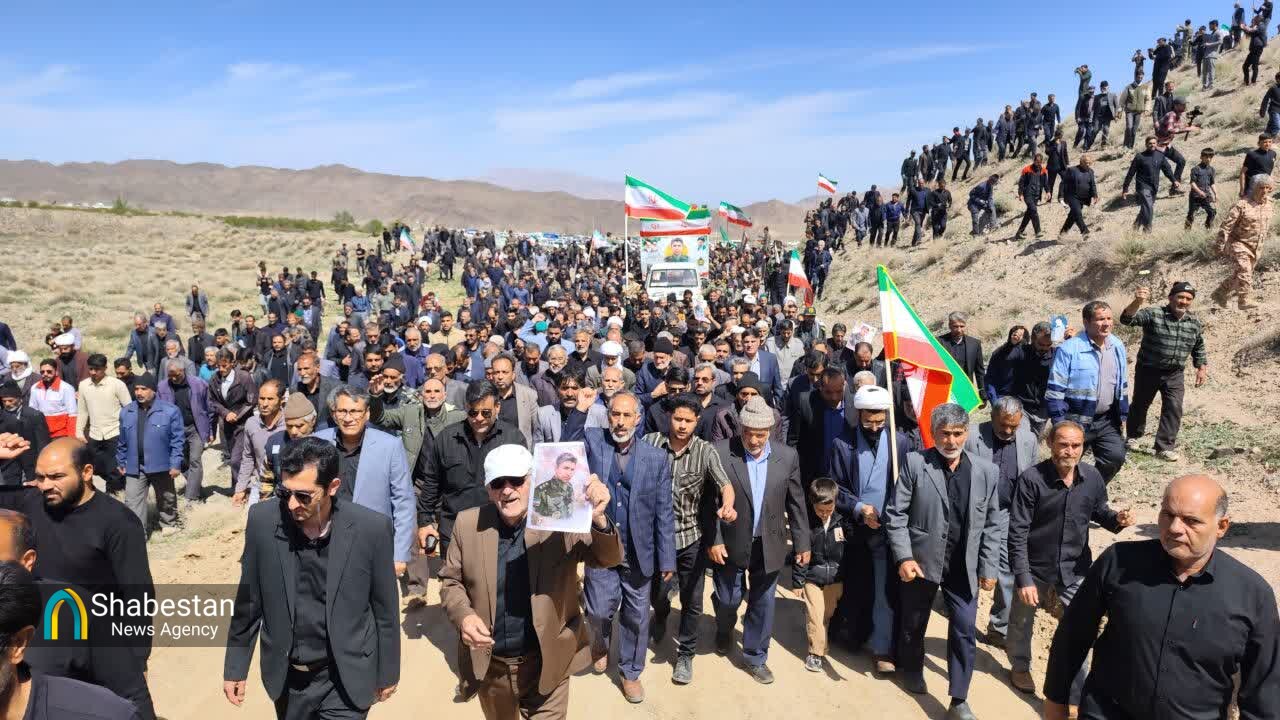 تشییع شهید جنگ رمضان«هاشم میری بقال» در زیرکوه