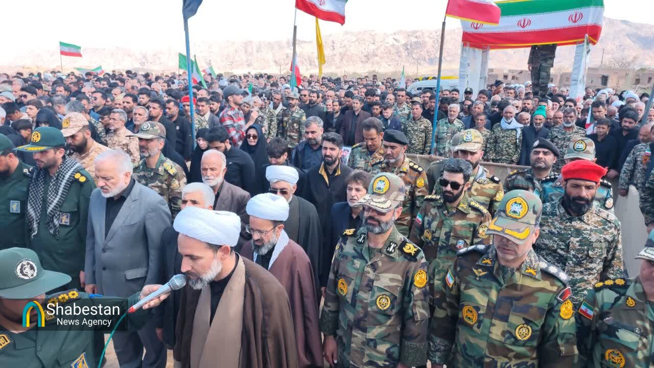 تشییع شهید جنگ رمضان«هاشم میری بقال» در زیرکوه