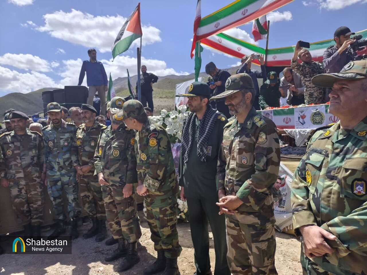 تشییع شهید جنگ رمضان«هاشم میری بقال» در زیرکوه