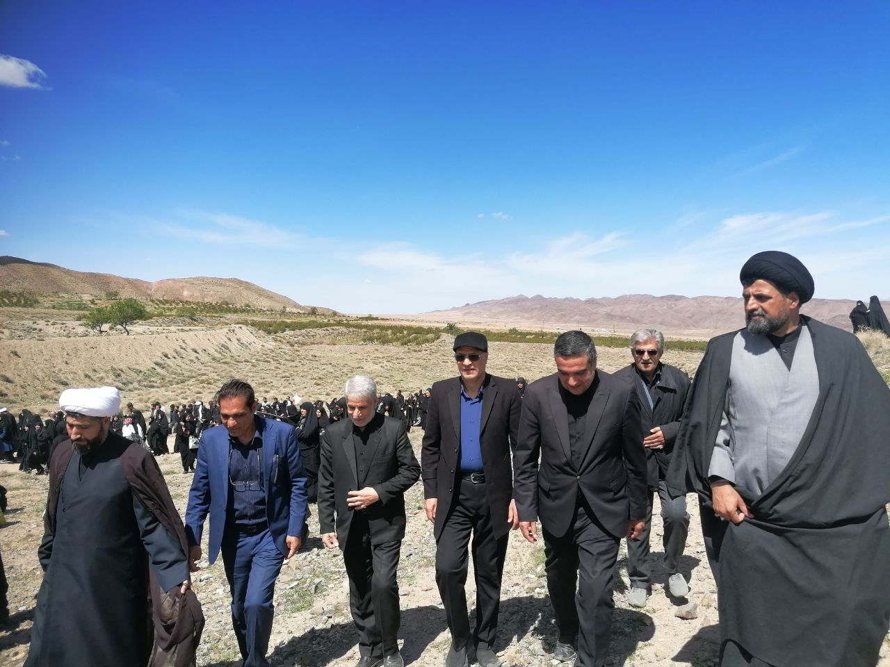 تشییع پیکر مطهر شهید هاشم میری بقال