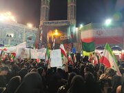 زنجان میزبان پرچم متبرک رضوی در اجتماع بزرگ مردمی