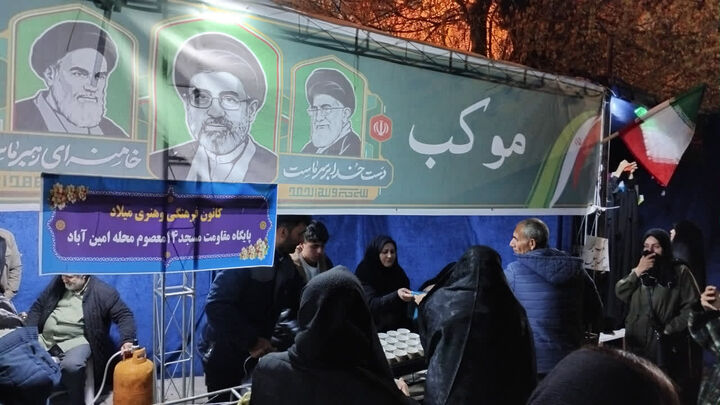 گام های استوار کانون فرهنگی هنری میلاد برای همدلی با اجتماع مردم انقلابی اردبیل