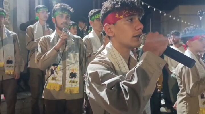 آتش شور در دل شب/سرودهای بیعت جوانان مسجدی با رهبری