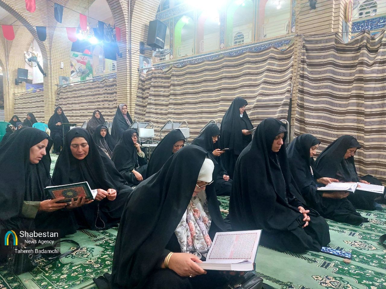 شنبه‌های ام‌البنینی مسجد جامع راین با دعای ۱۴ صحیفه سجادیه و توسل به حضرت حمزه سیدالشهدا(ع)