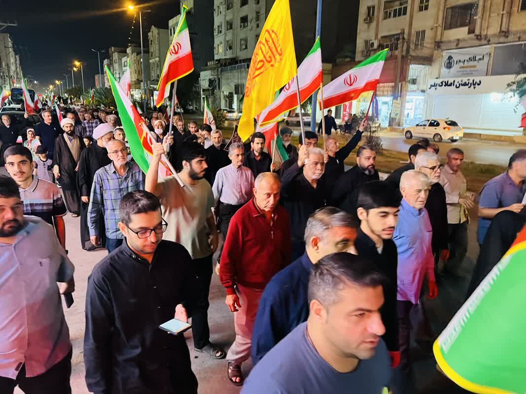 فعالیت‌های مسجد خاتم‌الانبیاء اهواز در حمایت از جبهه مقاومت و تداوم حضور مردمی