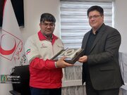 خداقوت اعضای ستاد کانون‌های مساجد کرمان به امدادگران هلال‌احمر در جنگ رمضان+عکس
