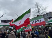 ایرلند؛ تظاهرات ضدجنگ در حمایت از ایران، لبنان و فلسطین + تصاویر