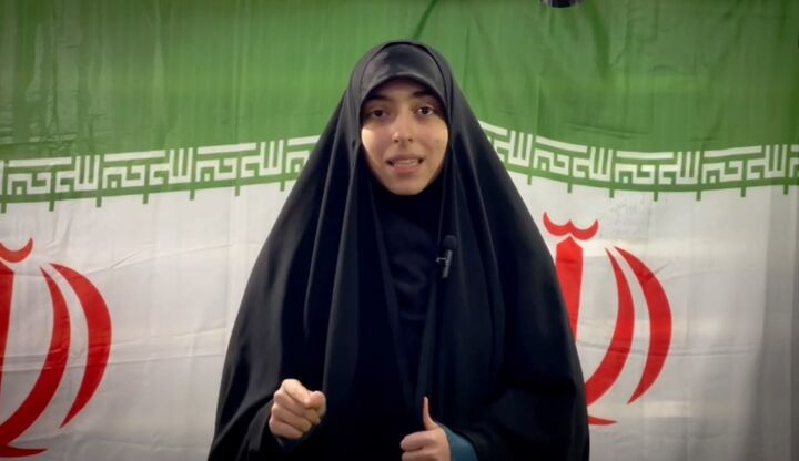 از کلاس درس تا موکب اقتدار؛ رجزخوانی دانش آموزان بابلی در برابر دشمن آمریکایی صهیونی