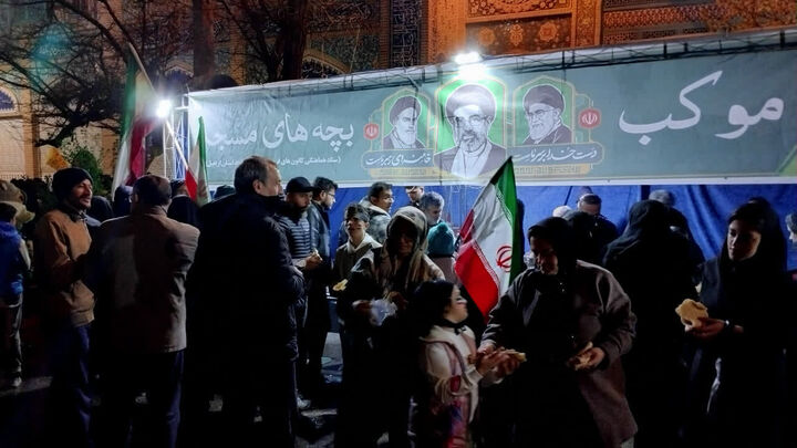 فعالیت‌های نوجوانانه کانون فرهنگی هنری شهید نونهال در موکب بچه‌های مسجد