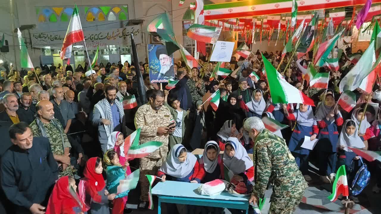 شهیدآباد؛ پایتخت غیرت و ولایتمداری و تجدید پیمان با آرمان‌های رهبری