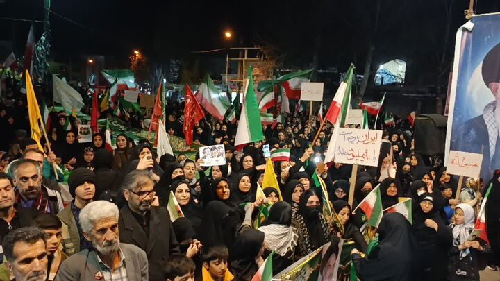 شب سی‌و هفتم اجتماع مردم کوهدشت به همت کانون سبحان