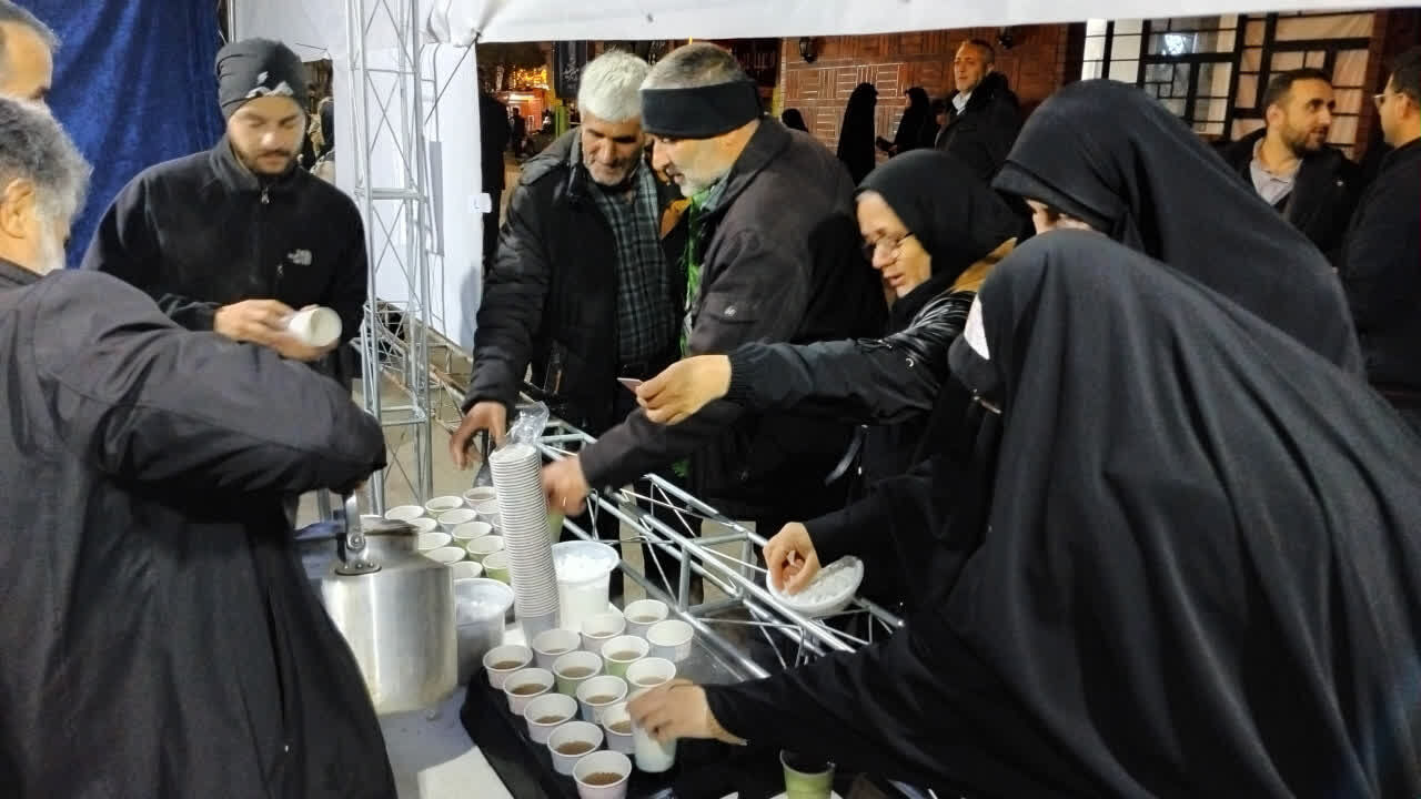 مشارکت کانون نبی رحمت (ص) اهل تسنن در موکب «بچه‌های مسجد» اردبیل