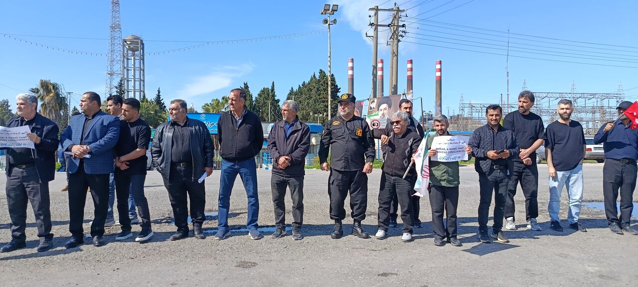 سدی از جنس غیرت؛ زنجیره انسانی نکا در دفاع از امنیت و انرژی