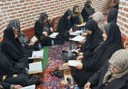 مراسم اربعین امام شهید در کانون فرهنگی هنری انتظار سبز برگزار شد