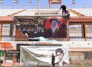 ورزشگاه شهید باهنر کرمان مهیای برگزاری مراسم اربعین رهبر شهید