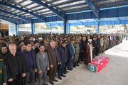 نغمه‌ی شهادت در جیران‌بلاغ؛ وداعی پرشور با فرمانده‌ شهید جعفرزاده در کرمانشاه