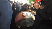 حرکت دسته‌های عزاداری تا مسجد جامع و اجتماع شبانه در میدان