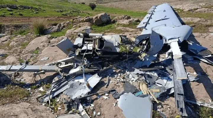 سپاه: یک فروند پهپاد هرمس ۹۰۰ در آسمان فارس منهدم شد