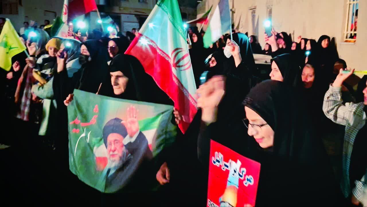 تجدید میثاق جوانان مسجدی مقداد با آرمانهای رهبری در اجتماع مردمی