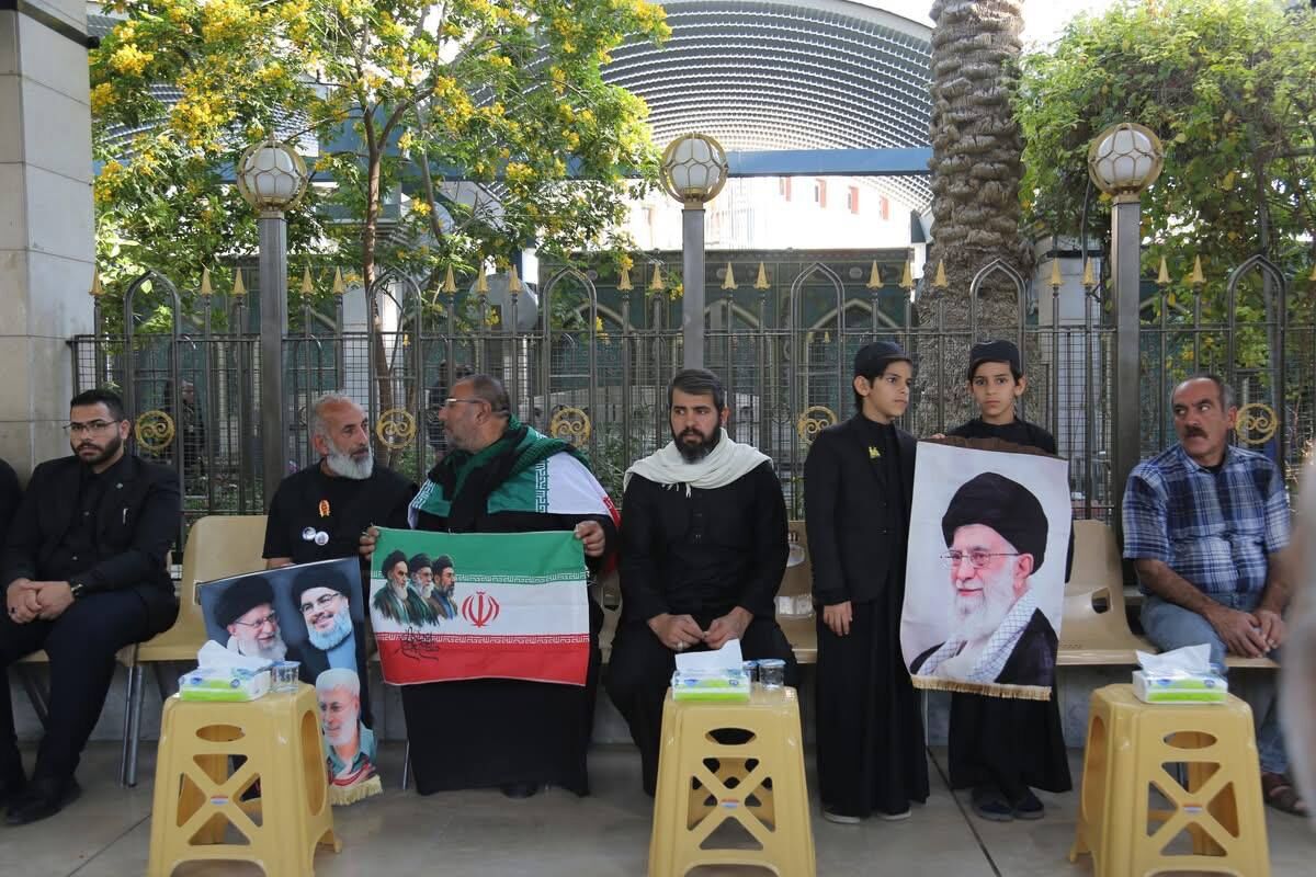 مراسم چهلم شهید آیت الله خامنهای در آستانهای مقدس امام حسین و عباس(ع) + عکس
