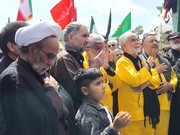 بی‌قراری بیرجند در سوگ رهبرِ شهید