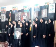 بزرگداشت چهلم «رهبر شهید» و شهدای دانش‌آموز میناب در کانون شهدای طوغان
